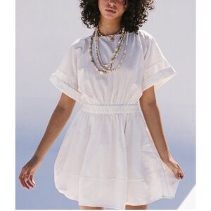 NWT Free People Full Time Fun Cotton Mini Dress Sz M